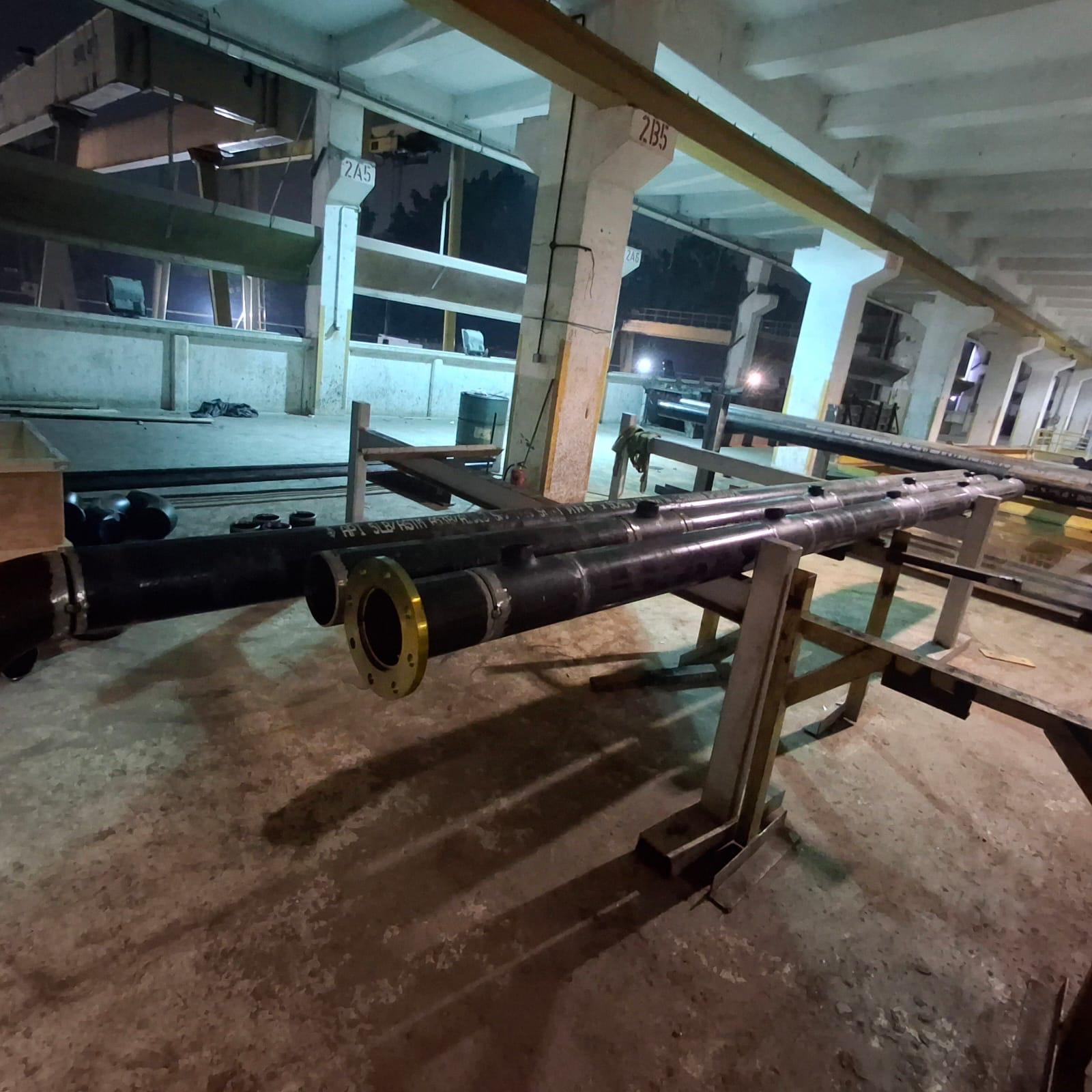 AIMS Workshop Pipe Header Spool Fabrication and Overhead Crane Assembly